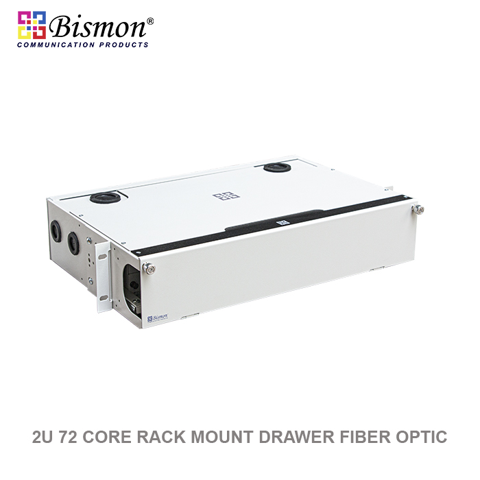 72 Core 2U Rack mount drawer fiber optic (ST/SC/FC/LC) (กล่องเปล่า)